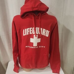 Lifeguard Atlantic City Red Hoodie